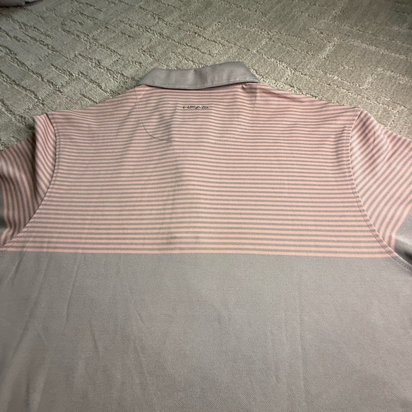 Head Men's Polo Shirt - Pink and Gray - Picture 7 of 10